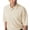 Stone, variant on Monterey Club Men's Combed Cotton Solid Pique Golf Polo Shirt #3200