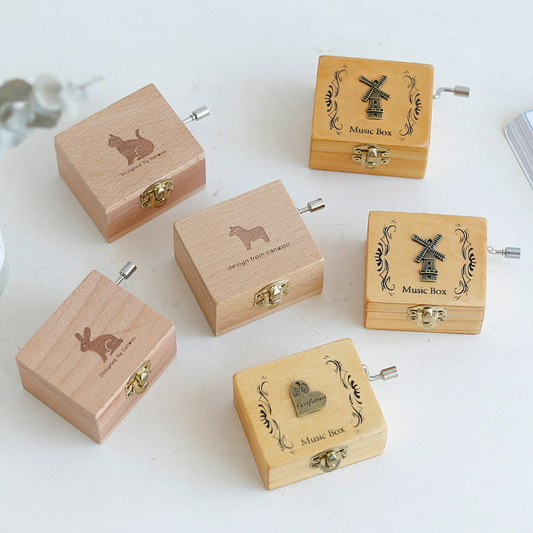 Personalized Wooden Music Box