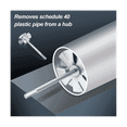 thumbnail image 3 of 2 Pouces PVC Joint de Tuyau d'Eau Bit Protecteur de Joint Coupe-Tuyau Interne, 3 of 5