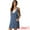 Dark Blue, variant on DARING DIVA Women's Sleeveless Adjustable Strap Denim Mini Pinafore Dress XS Dark Blue