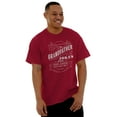 thumbnail image 4 of Grandfather Dad Jokes Funny Grandpa Men's Graphic T Shirt Tees Brisco Brands S, 4 of 6