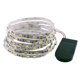 thumbnail image 4 of Tira de luces LED 2835 con botón a batería, 3 V CC, 60 LED/M, flexible, SMD, resistente al agua, para decoración del hogar, PCB de 8 mm, 0,5 m, 1 m, 2 m, 4 of 5