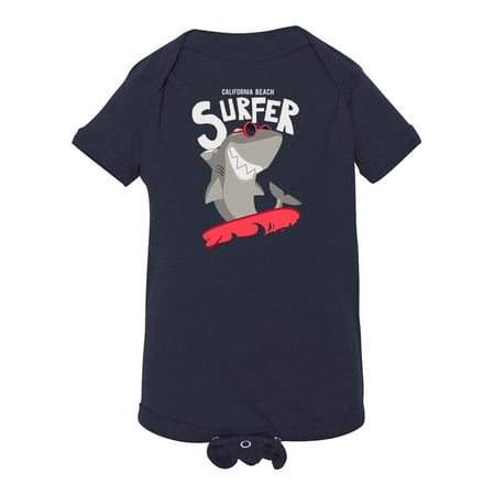 

Surfer Shark With Surfboard Bodysuit Infant -Image by Shutterstock 6 Months
