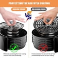 thumbnail image 4 of czcpp-Replacement Rubber Bumpers for Chefman Gowise, 4 PCS Rubber Feet, Air Fryer Silicone Bumpers, Replacement Rubber Tabs, Air Fryer Replacement Parts, 4 of 4