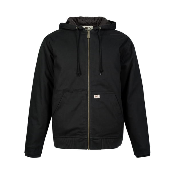 Wells Lamont Men's Workwear Insulated Duck Quilted Lined Full Zip