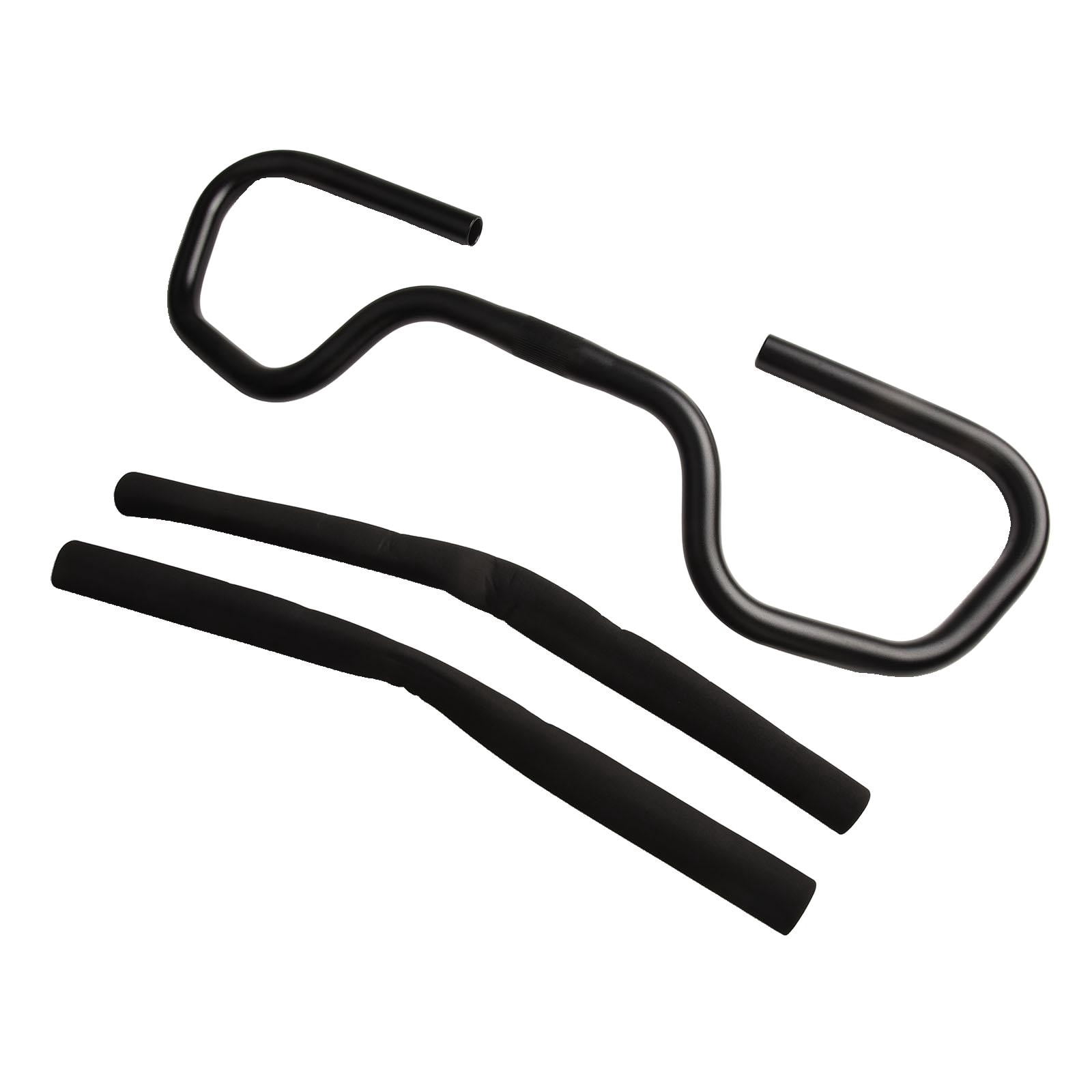 Guidon papillon Satori Zone 600 mm en aluminium noir - Vélo de ville et de tourisme Guidon papillon Satori Zone 600 mm en aluminium noir - Vélo de ville et de tourisme