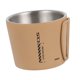 thumbnail image 5 of Taza de camping de acero inoxidable para pesca, senderismo, exteriores, ligera, portátil, para escalada. Caqui, 5 of 9