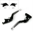 thumbnail image 1 of Levier d'Embrayage de Frein Pliant Réglable pour Ducati Aprilia RSV MILLE/R Argent, 1 of 1