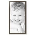 thumbnail image 2 of ArtToFrames 21" x 42" Muted Silver Picture Frame, 21x42 inch Silver Wood Poster Frame (WOM-4626),  Pack, 2 of 8