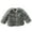 Grey, variant on lnmuld Kids Coats Girls Winter Windproof Jacket Outerwear Cozy Thickened Thermal Insulated Toddler Kid Coat Solid Color Size:18-24 Months