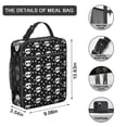 thumbnail image 3 of Panda Lovers Insulated Lunch Box Women Reusable Lunch Tote Bag Lightweight Lunchbox School Travel, 3 of 6