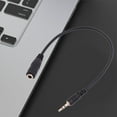 thumbnail image 2 of YIEMEEN 3.5mm Aux Cable Female to 2.5mm Jack Male AUX Audio Stereo Headphone Cable 3.5 mm Aux Audio Cable Cord, 2 of 15