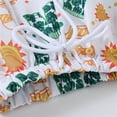 thumbnail image 6 of QISIWOLE Toddler Baby Boys Cute Cartoon Pattern Print Beach Pants Summer Loose And Comfortable Kids Shorts,Sales, 6 of 7
