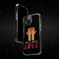 thumbnail image 6 of DistinctInk Clear Case for Apple iPhone 15 Pro MAX (6.7" Screen) - Hope Is Spelled L.O.V.E., 6 of 9