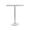 Silver, variant on NovaStitch Standing Hand Towel Holder, Bathroom Shelf T-Shape Towel Rack Stand, Stainless Steel Towel Bar for Bathroom Kitchen Vanity Countertop, Nickel - silver round bottom