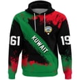 thumbnail image 2 of Sudadera con capucha para hombre, con estampado de la bandera de Kuwait, sudaderas con capucha, moda urbana, manga larga, holgadas, de gran tamaño, Y2k, sudaderas con capucha para hombre, 2 of 5