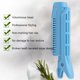 thumbnail image 4 of Guardurnaity Rizador de pelo plástico esponjoso de raíz de pinza de pelo de Color caramelo explosión portátil Cuidado del cabello Cielo azul, 4 of 6