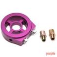 thumbnail image 1 of M20X1.5 Auto Oil Filter Pressure Gauge Sandwich Plate Adapter Sensor Purple, 1 of 4