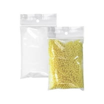 APQ Supply Clear Reclosable Zipper Bags with Hanging Hole, 2 x 3 Inch. Pack of 1000 Resealable Plastic Bags 2 Mil. Poly & Plastic Packaging Bags for Pills, Jewelry. Seal Top Polyethylene Snack Bags