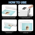 thumbnail image 4 of 3.7"x5.3" Index Card Thermal Laminating Pouches, 100Pcs 5 Mil Laminating Sheets File Card Lamination Pouch Tags for Work Permits Pass Cards, 4 of 6