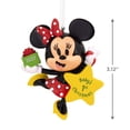 thumbnail image 4 of Hallmark Ornament (Disney Minnie Mouse Baby's First Christmas 2022), 4 of 6