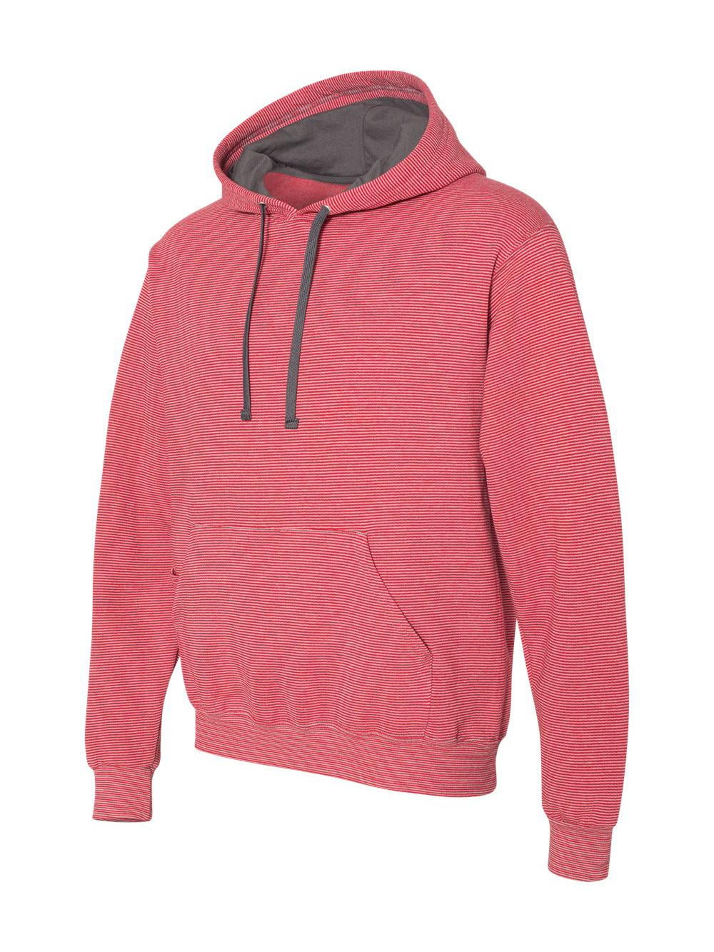 Fruit of the Loom - Fruit of the Loom - Sofspun Microstripe Hooded Pullover Sweatshirt - SF77R 