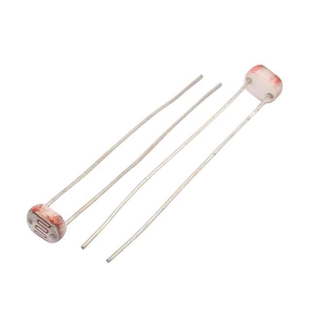 2Pcs 5517 Fotoresistor LDR CDS 5mm Sensor de Resistencia Dependiente de la Luz