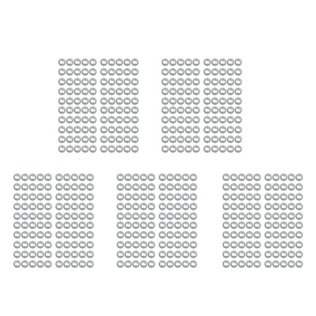 500 Etiquetas Adhesivas NFC Ntag213 Nfc 13,56 MHz ISO14443A 213 Etiqueta Adhesiva Universal para TODOS los TeléFonos Habilitados para NFC