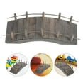 thumbnail image 4 of Miangastore Miniature Wood Arch Bridge Model Mini House Garden Bridge Decor Micro Scene Accessory, 4 of 8