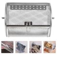 thumbnail image 2 of 2 Pcs Cages en Acier Inoxydable Grillées Four Panier à Frites Outils de Rôtissage de Cuisine, 2 of 8