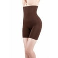 thumbnail image 2 of 2PC Women's Shapewear Tummy Control Bodysuit Leggings Shorts Under Dresses Smoothhorts Underwear Thigh Panties Shorts Matching Skirts Dresses Body Shaper for Women, 2 of 9