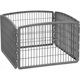 thumbnail image 1 of IRIS USA 24'' 4-Panel Plastic Exercise Pet Playpen Without Door, Grey ShopWise Round, 1 of 6