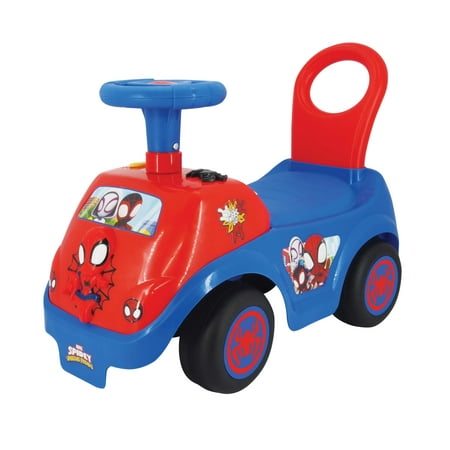 UPC: 0661148615565 | Marvel Spidey Team Activity Ride-On