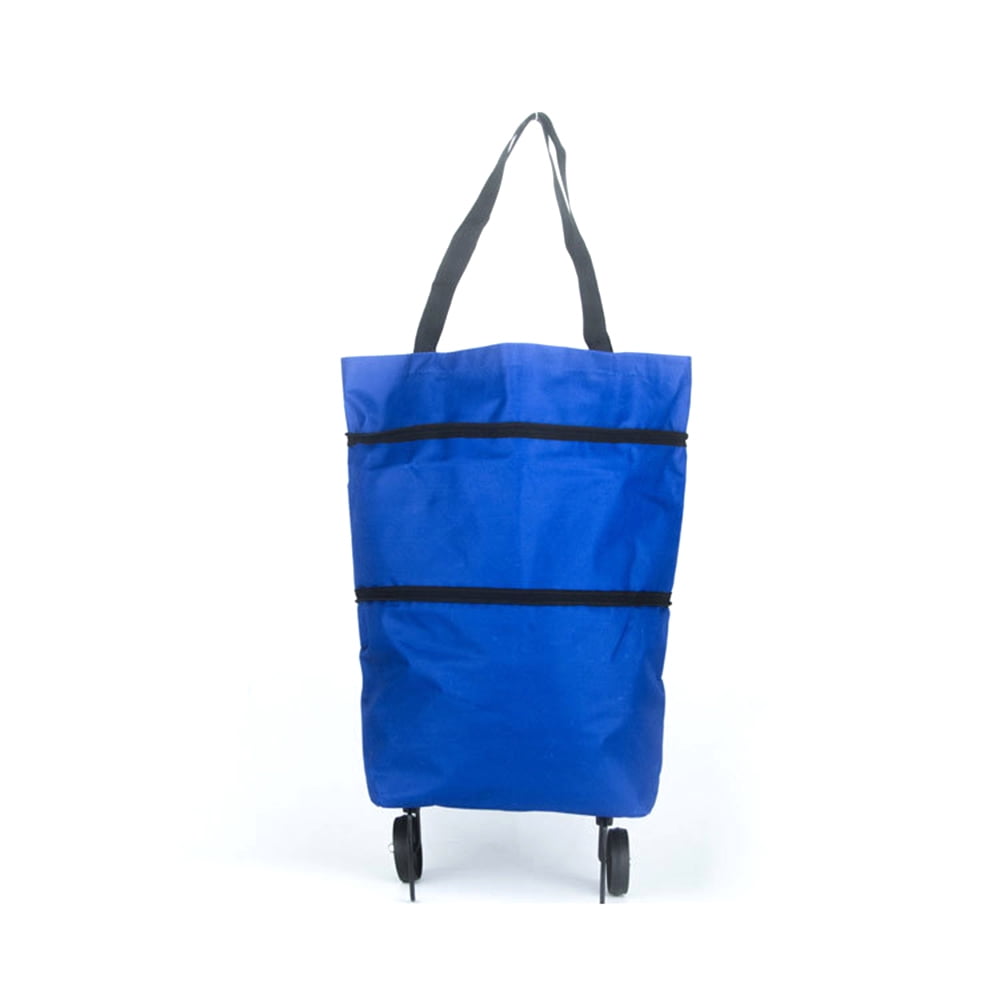 B11-46 Shopping Trolley Bag Portable multi-function Oxford Folable Tote bag Shopping Cart ...