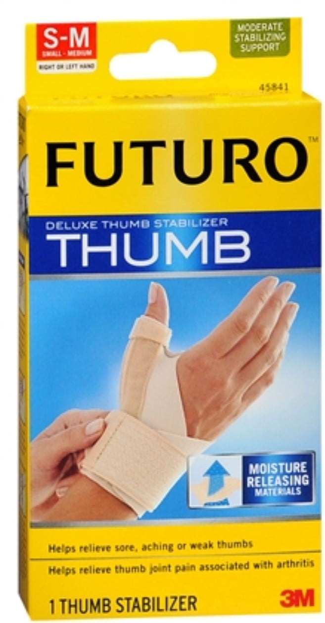 Futuro Thumb Stabilizer Size Chart