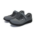 thumbnail image 2 of Women's Wide Work Mary Jane Shoes Summer Comfortable Flat Sandals Size, 2 of 5