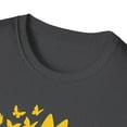 thumbnail image 4 of Butterflies Sunflowers, Gildan Unisex Softstyle T-Shirt, Graphic Tee, S-3XL, 4 of 5