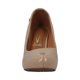 thumbnail image 5 of Zapatilla Mujer Vizzano Vestir Tacón Pumps Charol Liso beige 25, 5 of 6