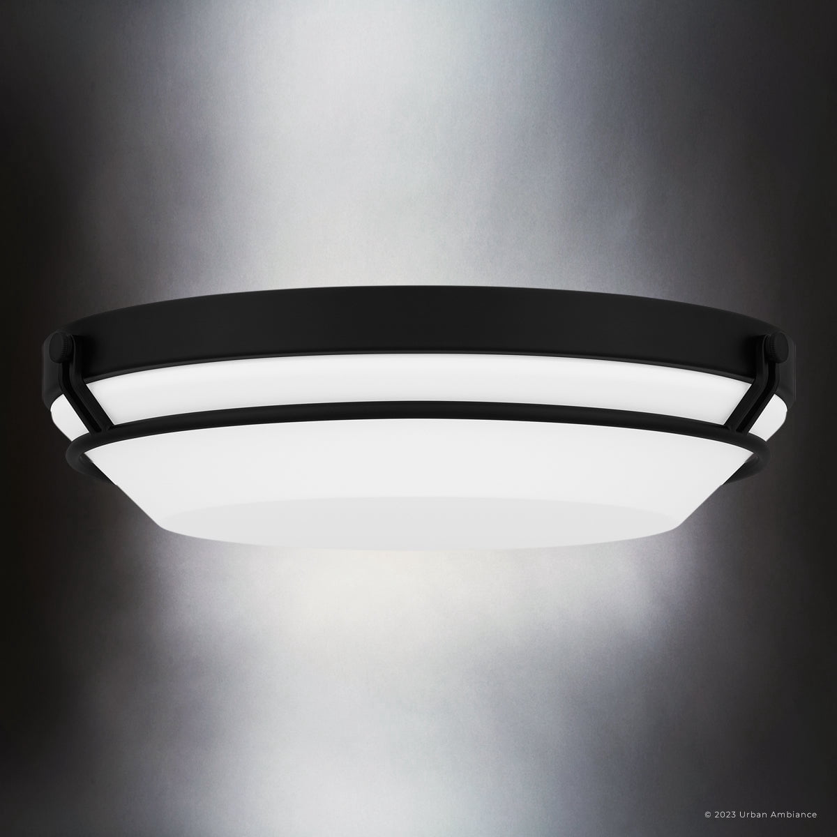 Luxury Minimalist Ceiling Light, Matte Black, UQL4700
