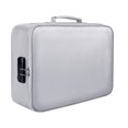 thumbnail image 2 of yuksok Fireproof Document Bag Lightweight Portable Practical Multi Layers Card Case, 2 of 7