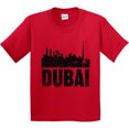 thumbnail image 3 of Inktastic Dubai City Skyline with Grunge Youth T-Shirt, 3 of 5