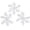 C, variant on Cheers.US White Snowflakes Ornaments Plastic Snowflake Decoration Large Christmas Hanging Glitter Snowflke for Christmas Tree Crafts Outdoor Decor