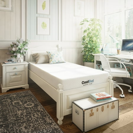 Traditional Memory Foam Mattress - Modern Sleep Cool Gel Ventilated Gel Memory Foam 8-Inch Mattress, Multiple Sizes