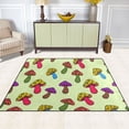 thumbnail image 5 of Ryvnso Cartoon Mushroom Area Rug Floor Mats Non-Slip Home Carpet 80 x 58 inch, 5 of 7