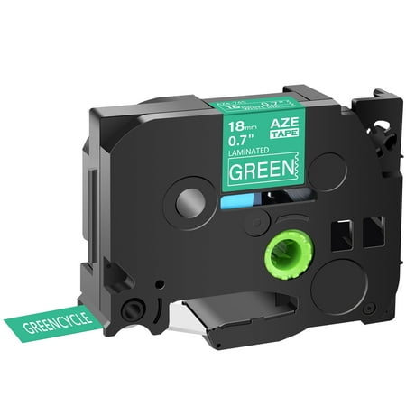 GREENCYCLE 1 Pack Compatible for Brother TZe-745 TZ-745 TZ745 TZ745 TZe Tape 18mm 0.7 Laminated White on Green Label Tapes use in P-Touch PT-D400 D600 P900W P950NW Labeler Label Maker 26.2ft 8m GREENCYCLE 1 Pack Compatible for Brother TZe-745 TZ-745 TZ745 TZ745 TZe Tape 18mm 0.7 Laminated White on Green Label Tapes use in P-Touch PT-D400 D600 P900W P950NW Labeler Label Maker 26.2ft 8m