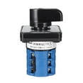 thumbnail image 2 of LW39B-16  660V 16A 5 Postion 12 Terminal Rotary Cam Changeover Combined Switch, 2 of 5
