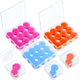 thumbnail image 1 of Tapones para los oídos Frienda, 21 pares, para dormir, reutilizables, de silicona, 1 of 6