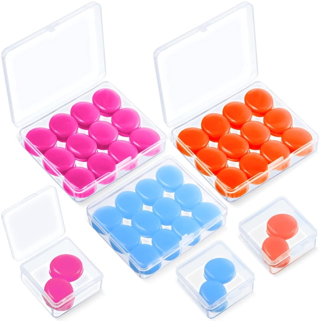 Tapones para los oídos Frienda, 21 pares, para dormir, reutilizables, de silicona