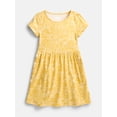 thumbnail image 2 of Wonder Nation Little Girls and Big Girls Play Dress with Short Sleeves, 2 Pack, Sizes XS-XXL, 2 of 3