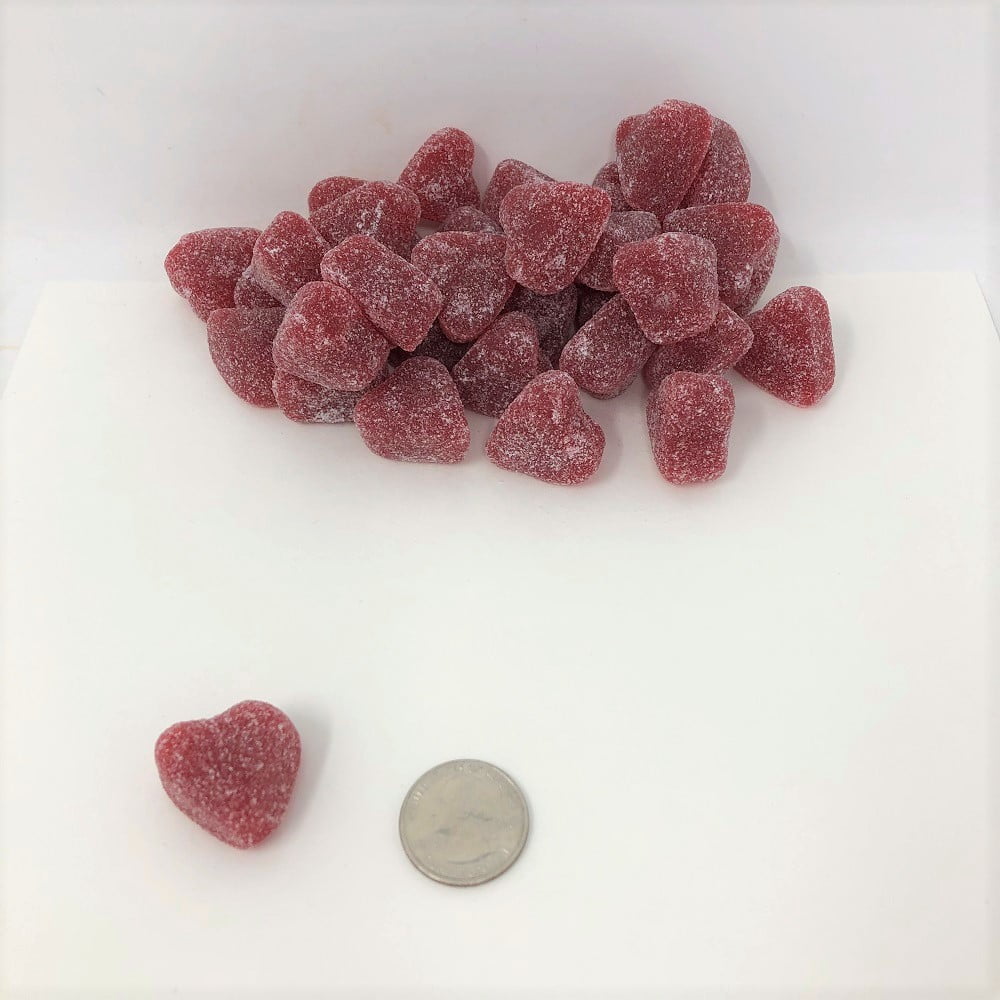 Cinnamon Jelly Hearts Valentine's Day Candy Valentine Candy 5 pounds